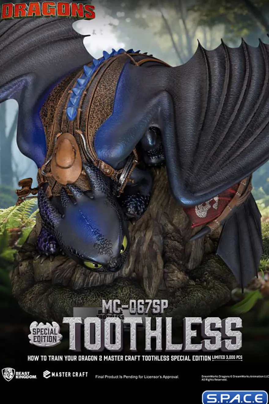Toothless Master Craft Statue - Special Version