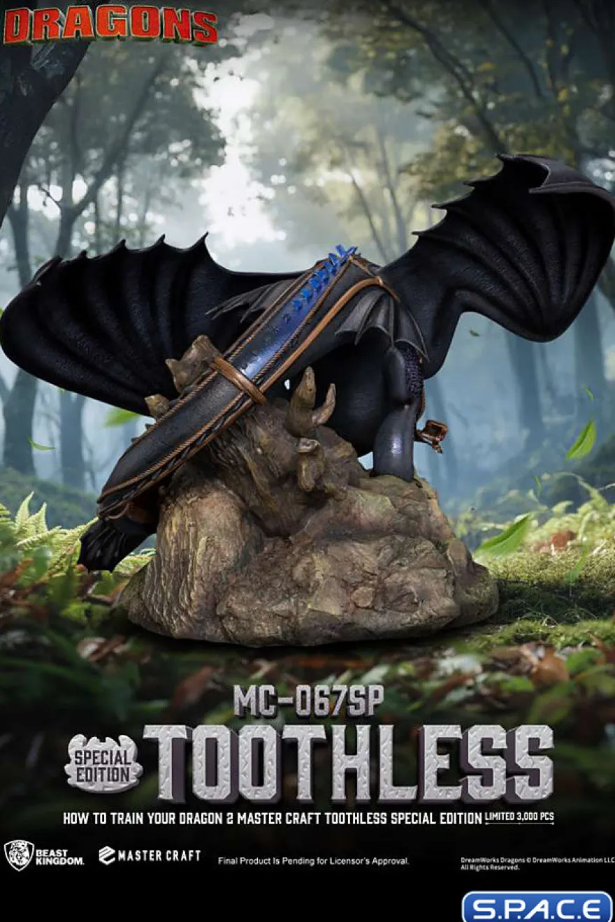 Toothless Master Craft Statue - Special Version