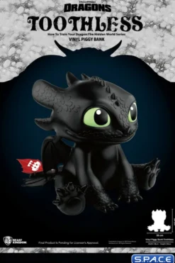 Toothless Vinyl Piggy Bank