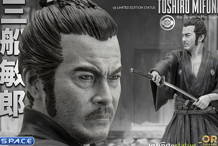 Toshiro Mifune as Sanjuro Old & Rare Statue
