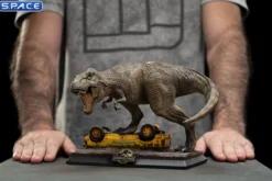 T-Rex Attack Jurassic Park Icons Mini-Statue