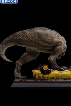 T-Rex Attack Jurassic Park Icons Mini-Statue