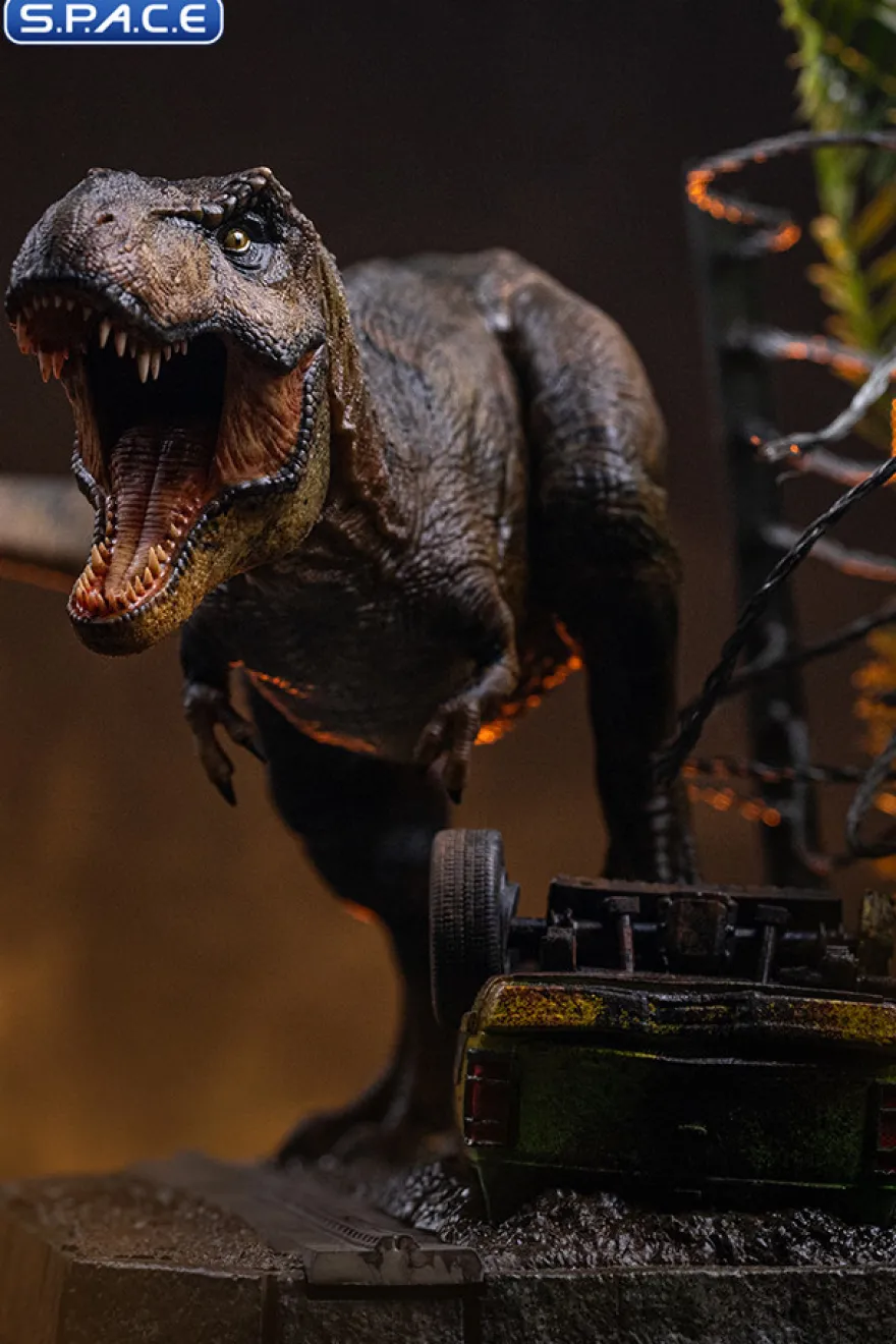 T-Rex Breakout Set A Jurassic Park Icons Mini-Statue