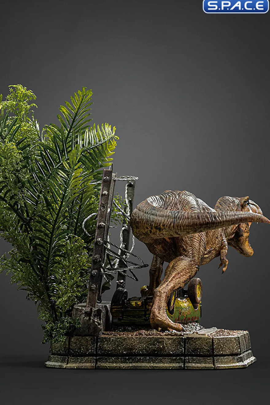T-Rex Breakout Set A Jurassic Park Icons Mini-Statue