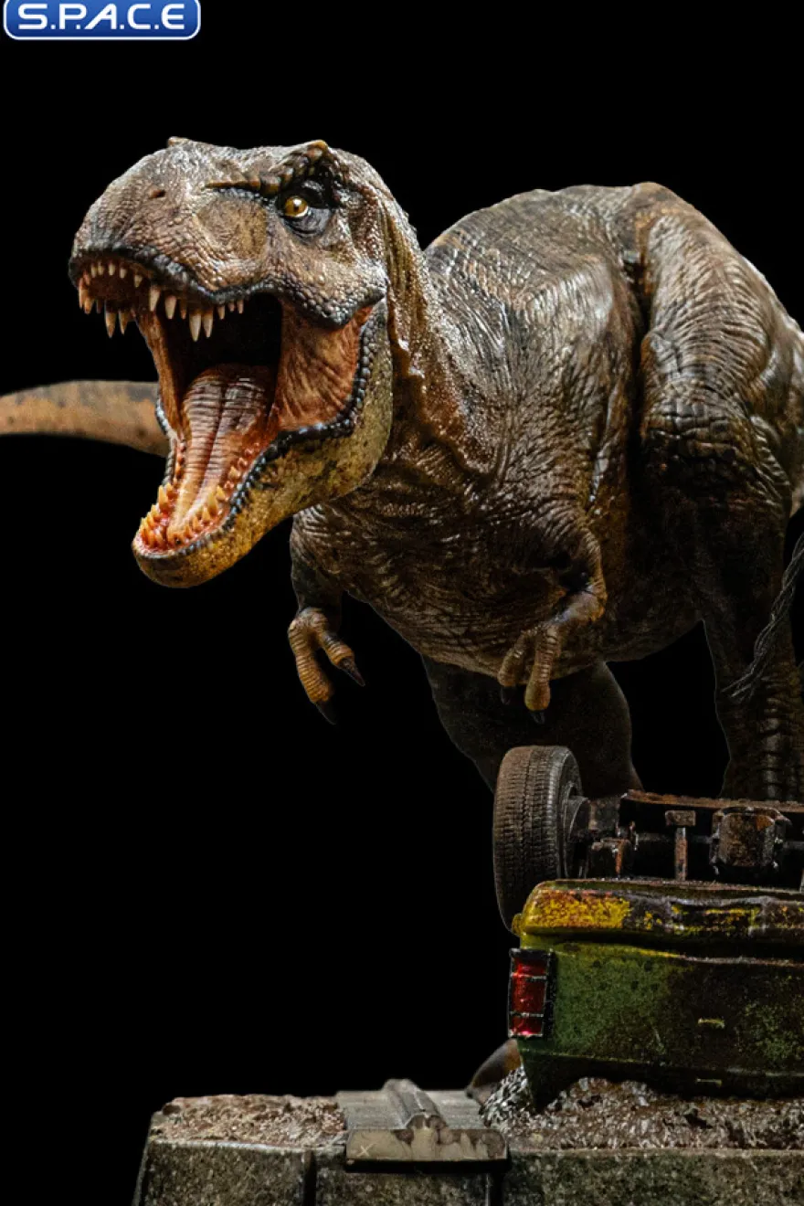 T-Rex Breakout Set A Jurassic Park Icons Mini-Statue
