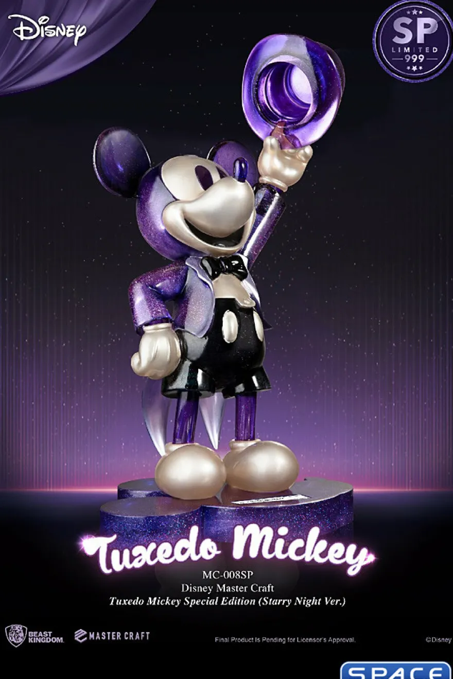 Tuxedo Mickey Master Craft Statue - Starry Night Version (Disney)