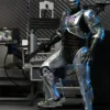 Ultimate Battle-Damaged RoboCop with Chair