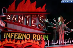 Ultimate Beetlejuice in Trench Coat with Spikes & Dante's Inferno Room Deluxe Set