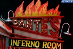 Ultimate Beetlejuice in Trench Coat with Spikes & Dante's Inferno Room Deluxe Set