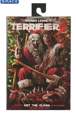 Ultimate Bloody Santa Suit Art the Clown