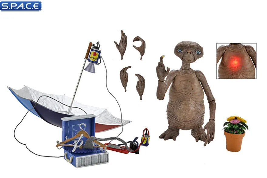 Ultimate Deluxe E.T. with LED Chest 40th Anniversary