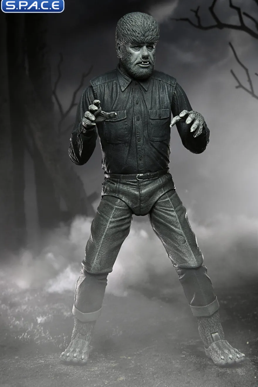 Ultimate Wolf Man - black & white version