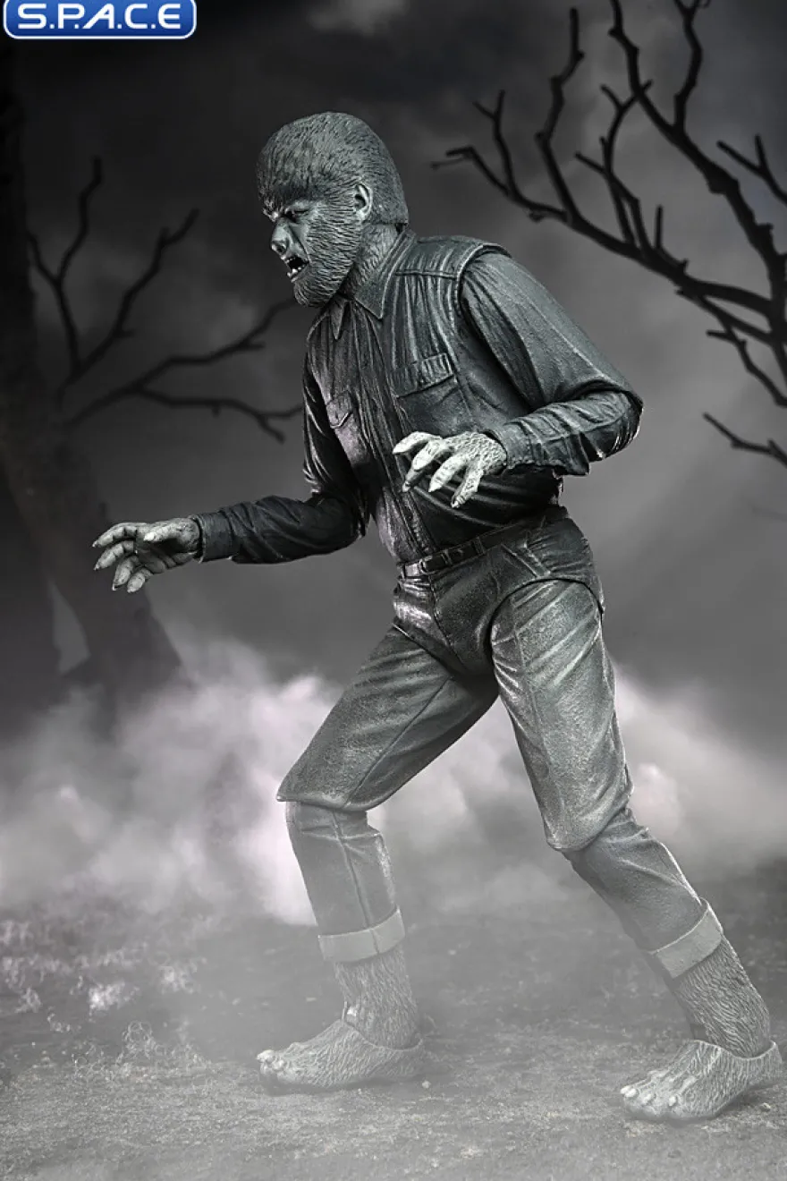 Ultimate Wolf Man - black & white version