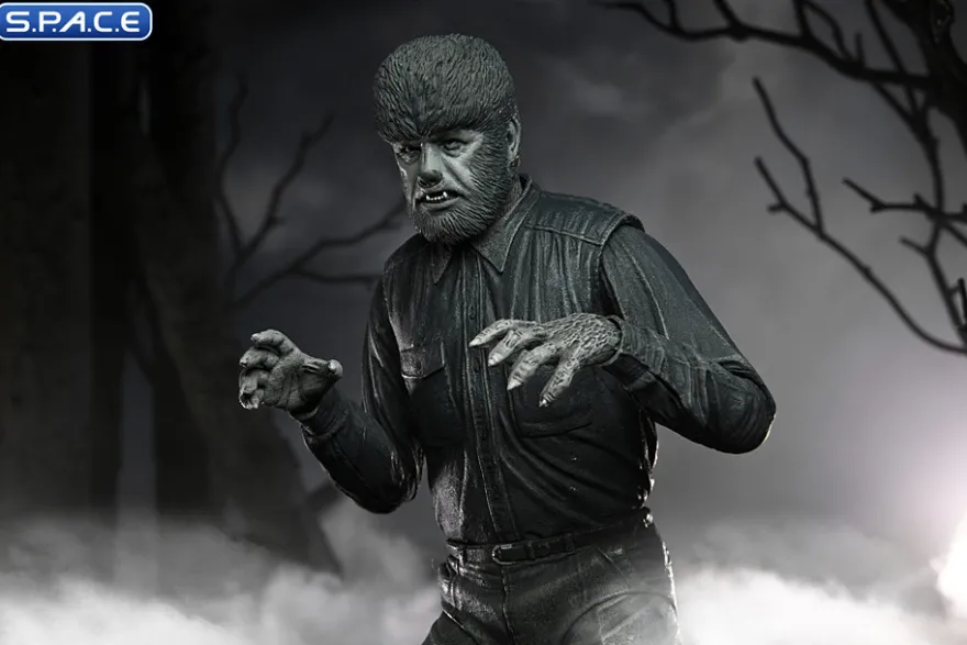 Ultimate Wolf Man - black & white version