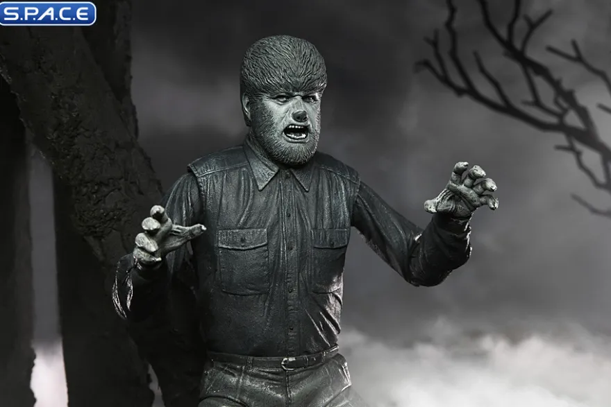 Ultimate Wolf Man - black & white version
