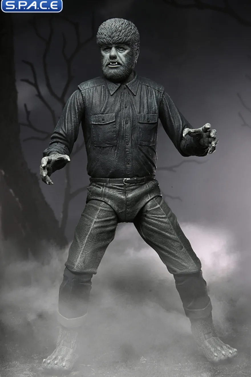 Ultimate Wolf Man - black & white version