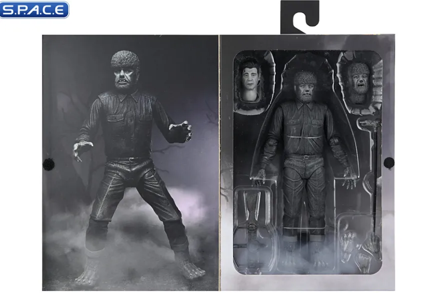 Ultimate Wolf Man - black & white version