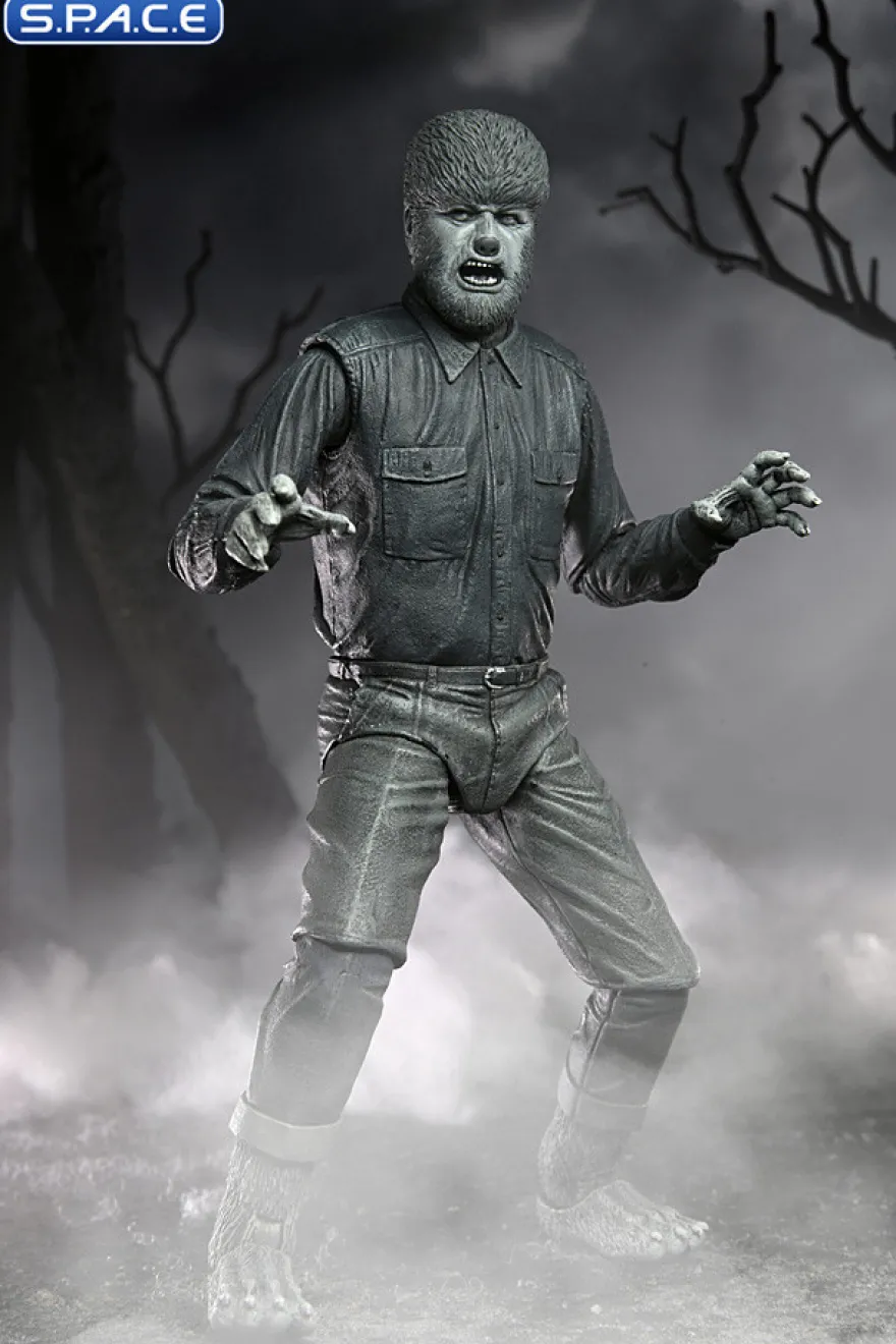 Ultimate Wolf Man - black & white version