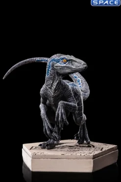 Velociraptor Blue B Jurassic Park Icons Mini-Statue