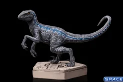 Velociraptor Blue B Jurassic Park Icons Mini-Statue
