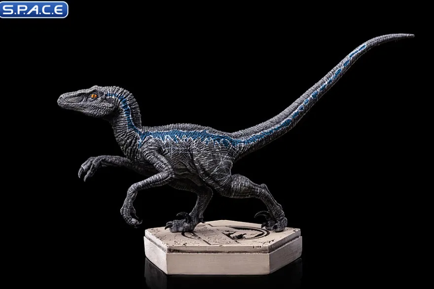 Velociraptor Blue Jurassic Park Icons Mini-Statue