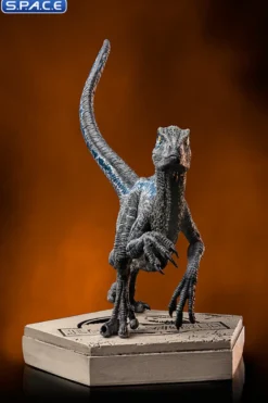 Velociraptor Blue Jurassic Park Icons Mini-Statue