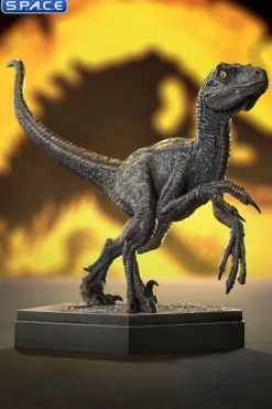 Velociraptor Blue Jurassic Park Icons Mini-Statue