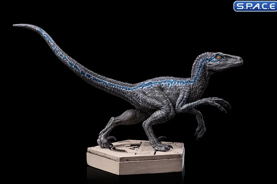 Velociraptor Blue Jurassic Park Icons Mini-Statue
