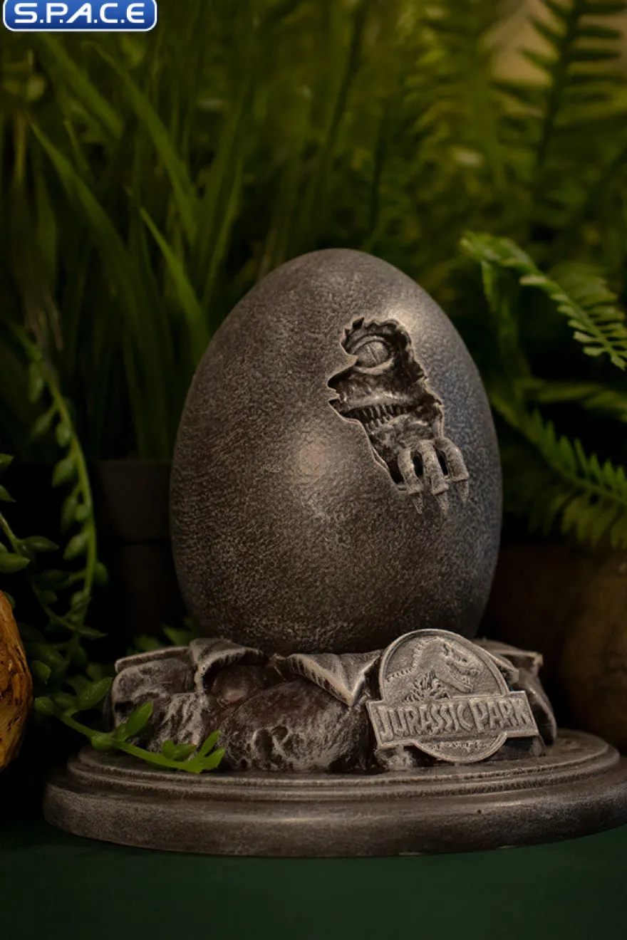 Velociraptor Egg Statue & Cane Replica (Jurassic Park)