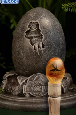 Velociraptor Egg Statue & Cane Replica (Jurassic Park)