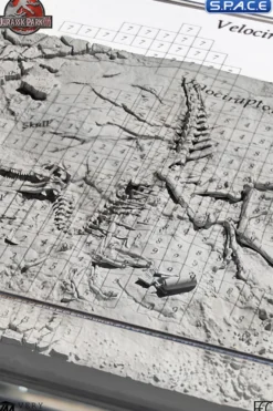 Velociraptor Excavation 3D Map