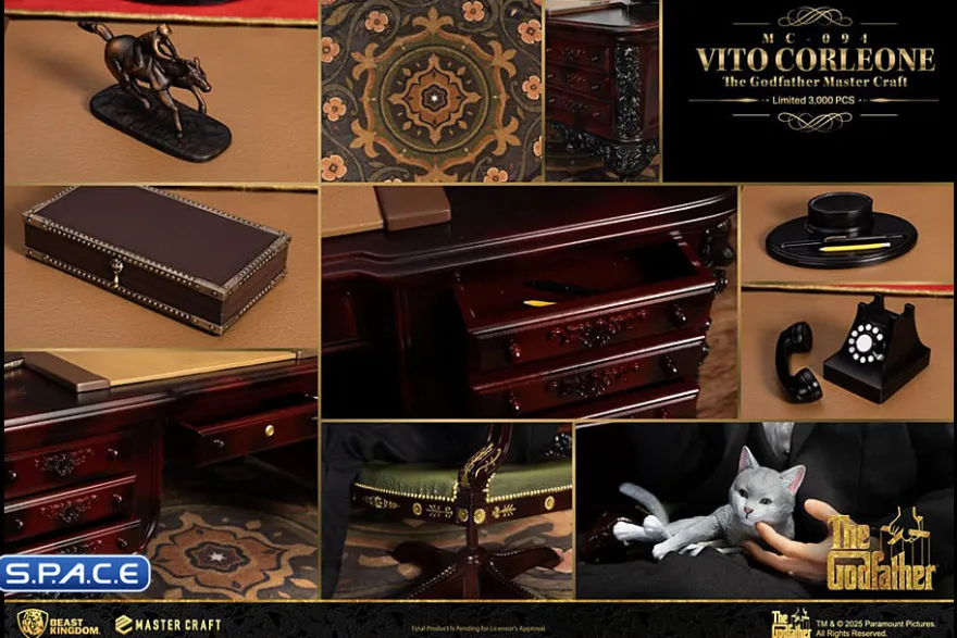 Vito Corleone Master Craft Statue