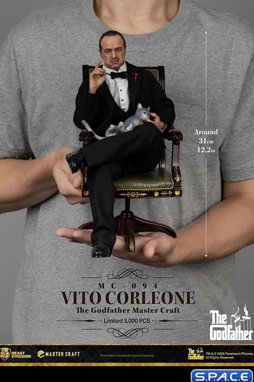 Vito Corleone Master Craft Statue