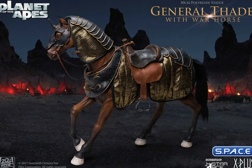 War Horse of General Thade Statue