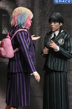 Wednesday Addams & Enid Figural Dolls 2-Pack