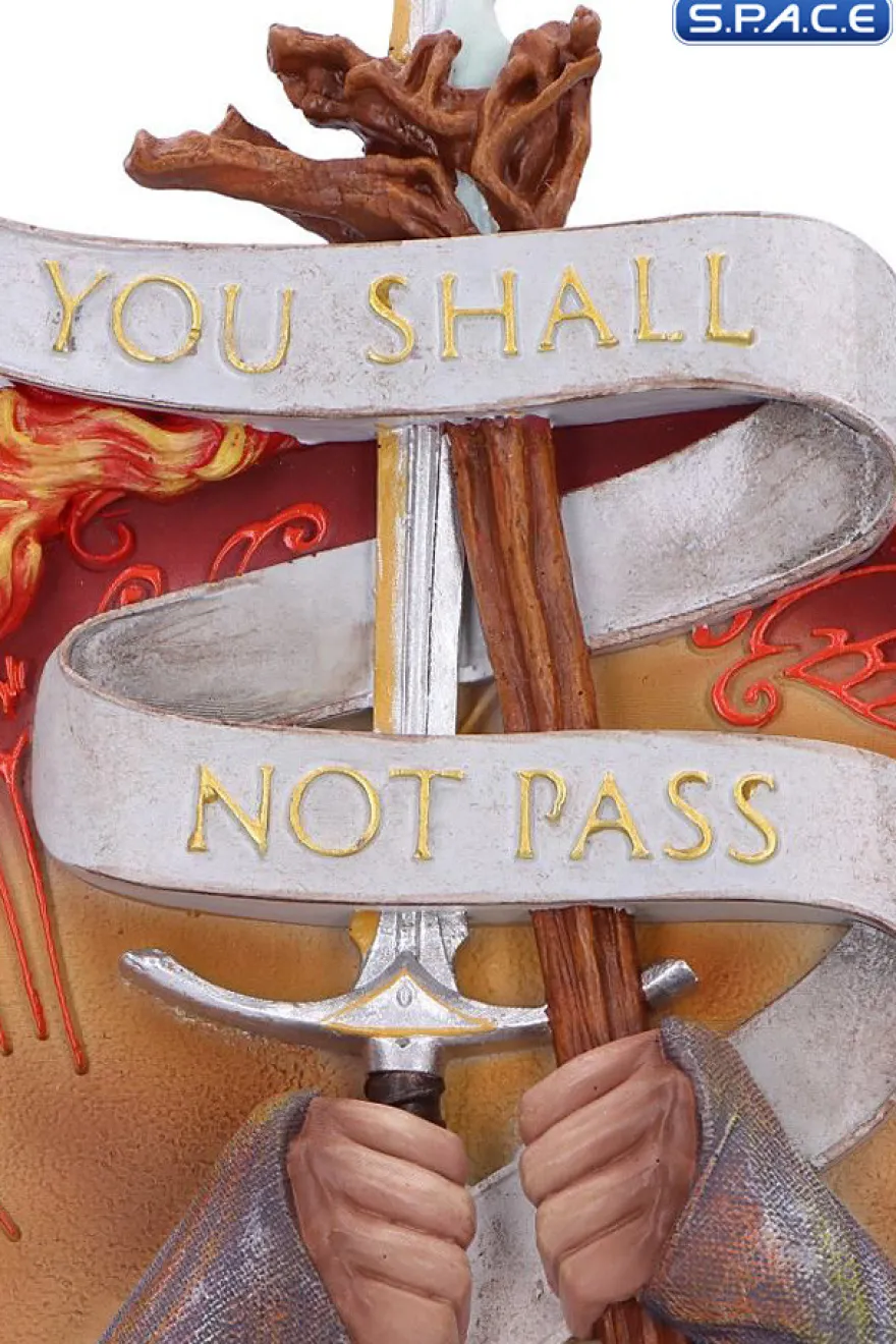 You Shall Not Pass Wall Plaque