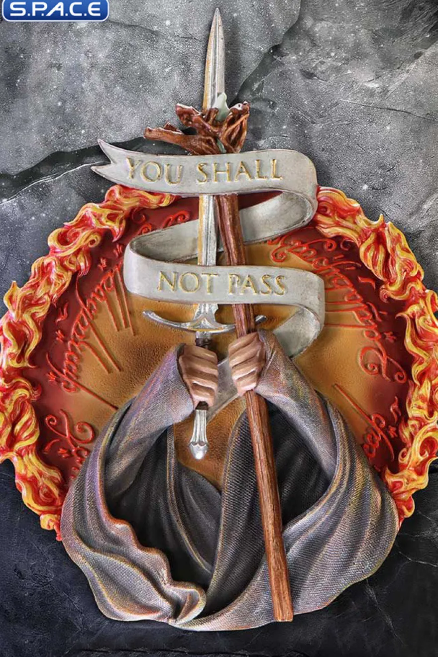 You Shall Not Pass Wall Plaque